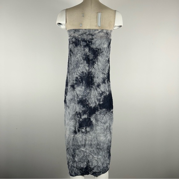 💕 Tryst Elegant Tie-Dye Strapless Dress thneed S - Picture 4 of 10